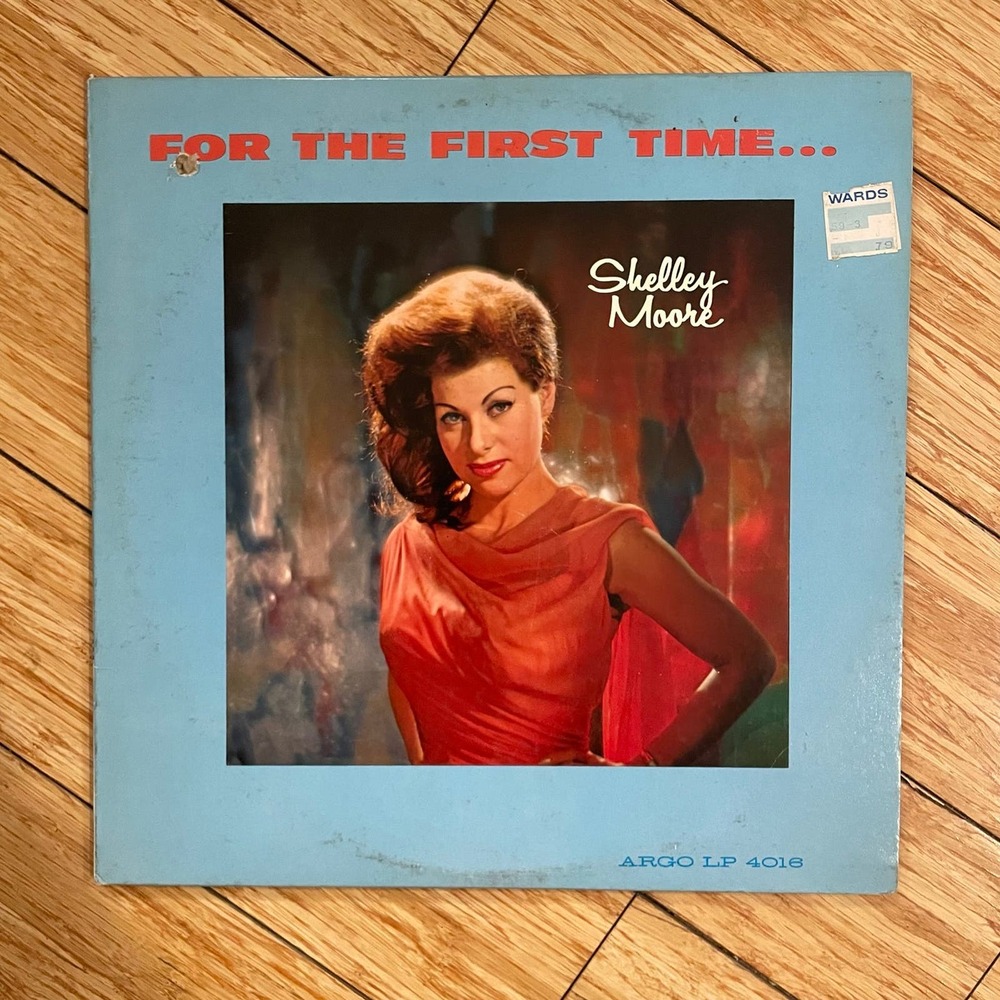 Shelley Moore - For The First Time LP vintage vinyl record jazz ramsey lewis 60s